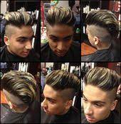 Men S Undercut Haircut Highlights Blonde Studio D Hair Salon Undercut Hairstyles Mens Hairstyles Mens Hairstyles Undercut
