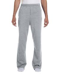 Buy Adult 8 Oz Nublend Open Bottom Fleece Sweatpants