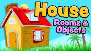 Habitaciones De La Casa Y Objetos En Ingles Para Ninos House Rooms And French Activities French Vocabulary English
