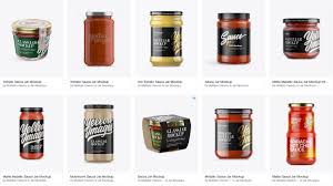 Download 80 Best Sauce Jar Mockup Templates Graphic Design Resources PSD Mockup Templates
