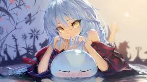 Check out amazing tensei_shitara_slime_datta_ken artwork on deviantart. Hd Wallpaper Gray Haired Girl Anime Character Artwork Aqua Hair Yellow Eyes Wallpaper Flare