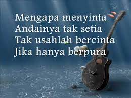 Download lagu mp3 & video : Bila Cinta Didusta Lirik Youtube