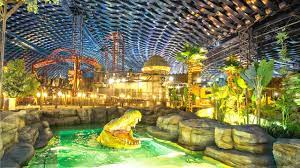 600 500 962 or +971 4 403 8888. Inside The World S Largest Indoor Theme Park Img Worlds Of Adventure Dubai Youtube