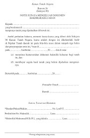 Evolusi undang undang strata utama utusan online. Borang 5f Tanah