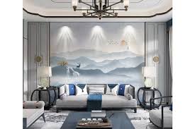 Live desktop wallpapers | free wallpapers. 3d Home Wallpaper Temple Deer River Wc2x0 Bchw Wall Murals Wallpaper Murals Woven Paper Need Glue Xxxl 416cm X 254cm Wxh 164 X100 Matt Blatt