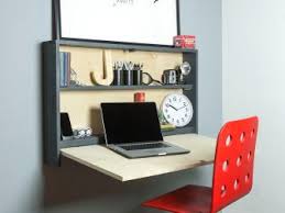 Power tools that i used to make this wall mounted desk are drill and a circular saw. How To Build A Wall Mounted Fold Down Desk Room Makeovers To Suit Your Life Hgtv