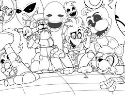 He loves to draw different fnaf characters. Five Nights At Freddy S Coloring Pages 100 Pictures Free Printable