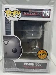 Funko Pop Marvel Wanda Vision 50s Vision Chase 714 Common Protecters Ebay