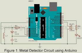 In this video i'll show you exactly how mine. Metal Detector Circuit Using Arduino Engineering Projects