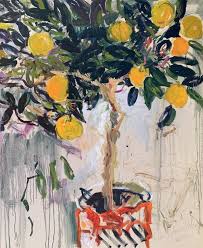 Like traditional paint, spray paint comes in a variety of finishes. Happiness Is An Orange Tree Painting By Lilia Orlova Holmes Saatchi Art