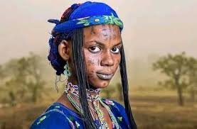 Young Mbororo woman in the village of Poli in Cameroon🇨🇲 The Mbororo (or  Wodaabe) constitute part of the Fulani people and are predominantly nomadic  people located almost exclusively within the savannah zone