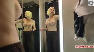 Сексуальная примерка Haul Прозрачная одежда, полностью просвечивает. В  торговом центре