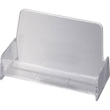 These can also be used as a credit card and/or gift card holder. Officemate 97832 Oic Broad Base Business Card Holder Oic97832 Oic 97832 Office Supply Hut