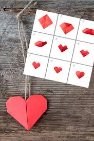 A dollar bill can easily be folded into a butterfly. Two Ways To Fold An Origami Heart Card For Valentines Kids Activities Blog