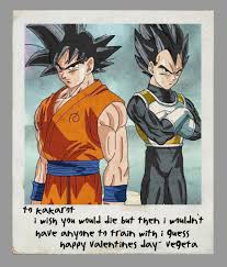 Goku reads a naughty book? Compilation Of Sabat S Valentine S Day Tweets Dbz