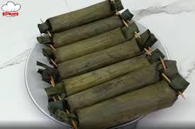 Resep Membuat Lontong Daun Pisang Enak Dan Padat Rinaresep Com