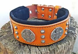 Pin On Bestia Leather Dog Collars For Big Dogs