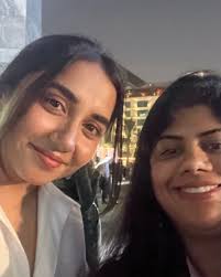 Met the wonderful Prajakta Koli who is so original in every way and totally  made 2024 for me. She is a Mumbai girl who is all heart and I have spent  many