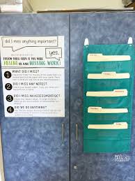 One Of The Most Stressful And Time Consuming Things I Had To Deal With My First Few Years Of Teaching Was H Absent Students School Classroom Teaching Classroom