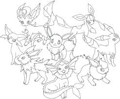 Maybe you would like to learn more about one of these? Eevee Evolution Pokemon Coloring Pages Novocom Top