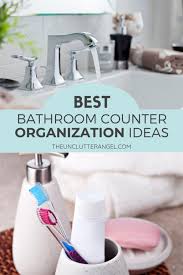 And they look good to boot. Best Bathroom Counter Organization Ideas The Unclutter Angel