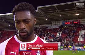 Ajayi produced a stunning strike in the second half to level for the home. Super Eagles Newbie Semi Ajayi Outshines Etebo Voted Motm In Rotherham S 2 2 Draw Against Stoke Bsn Sports