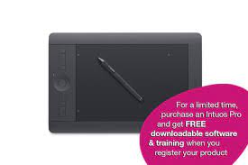 Wacom Intuos Pro Professional Pen Touch Tablet Medium Pth651 Touch Tablet Wacom Tablet