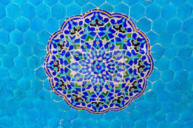 Weitere ideen zu fliesen, mexikanische fliesen, mexiko. Bunte Fliesen Der Yame Moschee Fototapete Fototapeten Iranian Fassaden Iran Myloview De