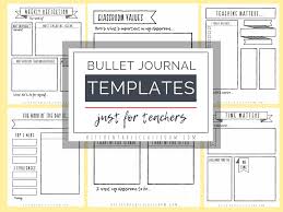 Half of the students reflected on either the models' or their own performance. Reflections On Education Free Bullet Journal Templates For Teachers The Kitchen Table Classroom