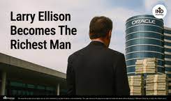 Larry Ellison Becomes The Richest Man In The World After Oracle Skyrockets