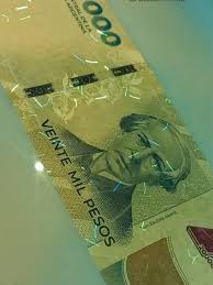 Medidas de seguridad del nuevo billete de 20.000 pesos
