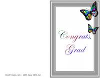 A9 envelopes should fit these cards. Printable Graduation Cards