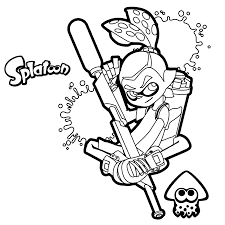 Maybe you would like to learn more about one of these? Splatoon Coloring Pages Coloring Home
