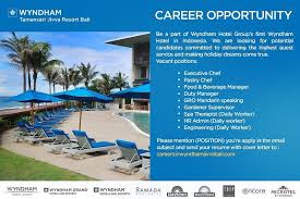 Front desk agent 12.25 per hour. Job Vacancy Bali Posts Facebook