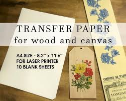 Transfer Paper For Wood 10 Sheets Etsy Transfer Paper Paper Transfer To Wood Wax Paper Transfers