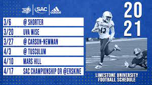 Ncaa college football strength of schedule rankings & ratings from teamrankings.com, your source for ncaaf computer power rankings. Limestone Releases Six Game Spring Football Schedule Limestone University Athletics