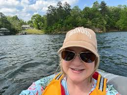 Beware of floating debris in the lake