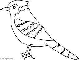 Download 16 Free Printable Blue Jay Coloring Pages In Vector Format Easy To Print From Any Device And Automatically Fit Any Bird Coloring Pages Coloring Pages Blue Jay