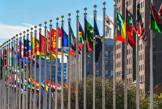 750+ United Nations Building Flags Stock Photos, Pictures & Royalty-Free Images - iStock
