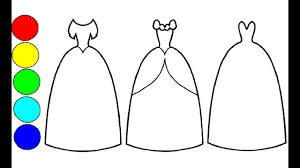 Wie Zeichnen Und Farben Prinyessin Kleider Fur Kinder Prinzessin Kleid Kinder Kleider Prinzessin Kleid Zeichnen