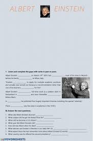 Listening Comprehension Online Worksheet For Basic You Can Do The Exercises Online Or Download The Worksheet As Pdf In 2020 Albert Einstein Einstein Worksheets