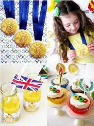 They are fun for kids and adults.these easy to do decorations. Olympics Inspired Party Ideas Printables Party Ideas Party Printables Blog