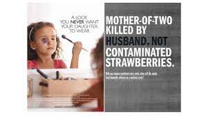 The domestic violence awareness project (dvap) developed a unified message around #1thing. Marie Claire Australia Partners With Australian Creative Agencies To Produce Campaign Against Domestic Violence Mci Marketing