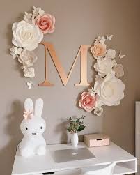 These paper flower templates are free for personal use and limited commercial use. Paper Flowers Wall Decor Nursery Paper Flowers Set Wall Paper Flower Decoration Large Paper Flowers Paper Flower Decor Flower Wall Decor Paper Flower Wall Decor
