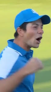 Golf: Historiskt stor seger för Ludvig Åberg och Viktor Hovland i Ryder Cup 