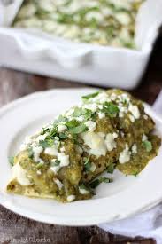 Chili Verde Enchiladas With Simplygloria Com Chiliverde Enchiladas Mexican Food Recipes Recipes Food