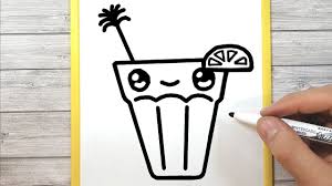 Ragazze kawaii disegni facili da copiare passo dopo passo disegni di bellissime ragazze kawaii in stile chibi, piccine con occhioni grandi e bellissimi ragazze chibi kawaii da copiare e ricalcare gratis chibi ragazze kawaii facili da disegnare e copiare a matita disegni di ragazze kawaii facili da disegnare e colorare gratis chibi kawaii semplici e Disegnare Una Bibita Kawaii Facilmente Youtube