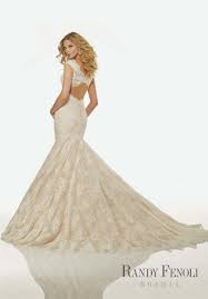 Randy Fenoli Bridal Lara Wedding Dress Style 3411 Off The Shoulder Straps V Neck Al Classic Wedding Dress Wedding Dresses Kleinfeld Mermaid Wedding Dress
