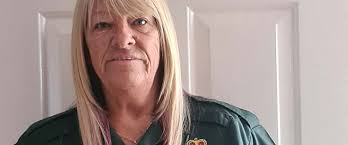 Cheryl's wing walk for charity