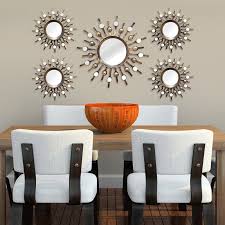Calling all fans of 'the queen's gambit': 5 Piece Burst Mirror Set Mirror Wall Living Room Mirror Decor Wall Mirrors Set